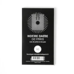 Mini bloc-notes cathédrale noir