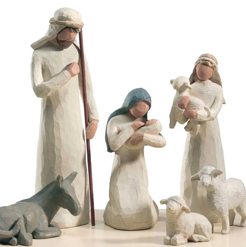 Nativité santon à poser 23cm