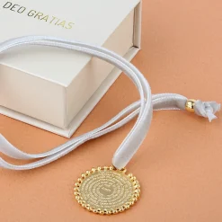 Parure Notre Père doré gris