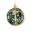 Pendentif Christ croix ormeau