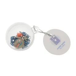 Sautoir Notre-Dame Guadalupe bleu bubble