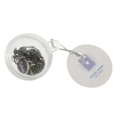 Sautoir Notre-Dame Vierge noir bubble