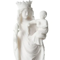 Statue Notre Dame en Albatre 17cm