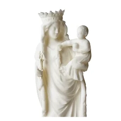 Statue Notre Dame en Albatre 21cm