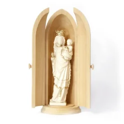 Statue Vierge-Marie et sa chapelle