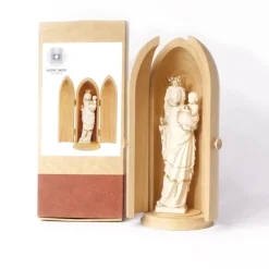 Statue Vierge-Marie et sa chapelle