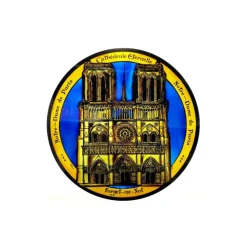 Vitrail statique Cathédrale éternelle - 14cm